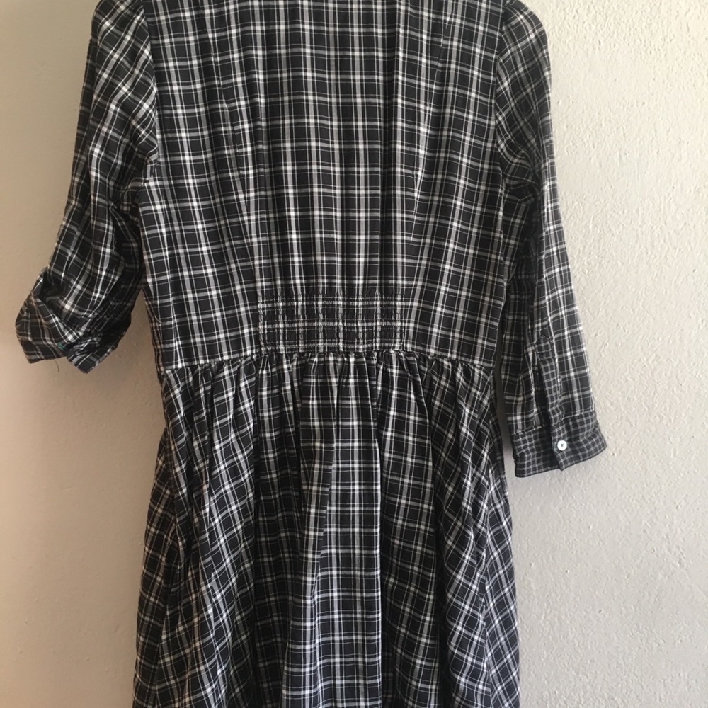 Button down shirt dress from Anthropologie